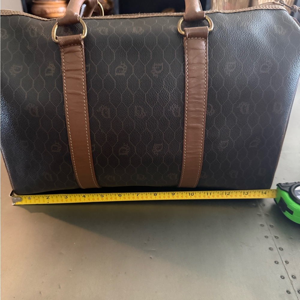 Vintage Christian Dior Honeycomb Boston Bag - Picture 14 of 16